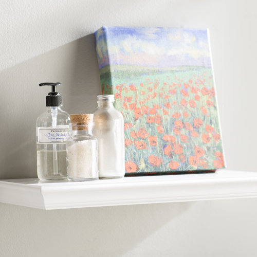 Alcott Hill® Floating Shelf with Adjustable Shelves & Reviews Wayfair